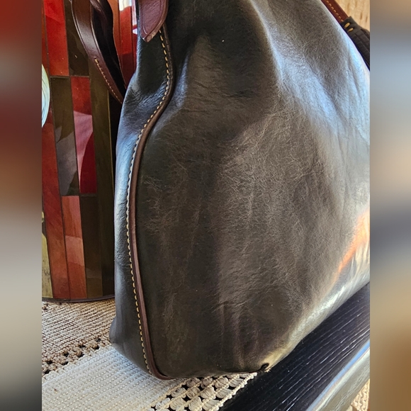 Dooney & Bourke Florentine Leather Mackenzie Bag - Picture 5 of 15